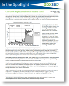 In the Spotlight: Can Tariffs Replace Individual Income Taxes?